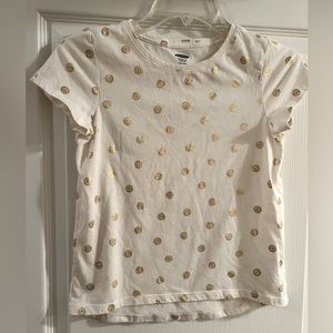 Old Navy girls smiley face shirt!